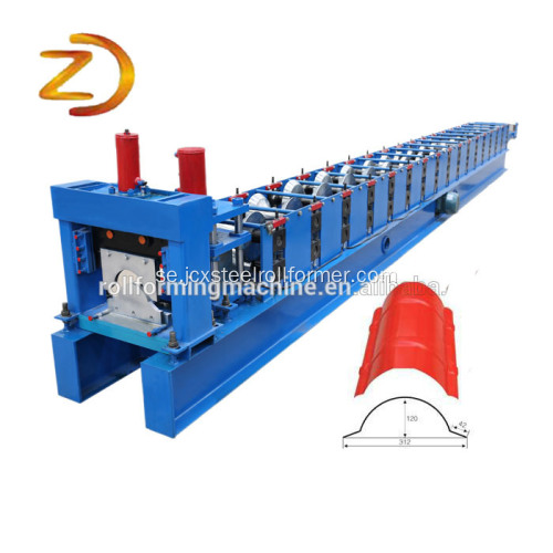 Metal Ridge Cap Tile Kall Roll Forming Machine